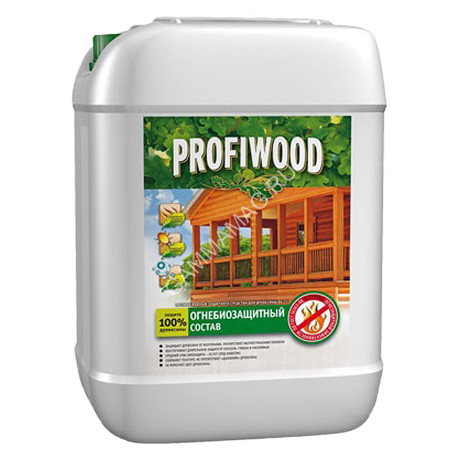 Состав огнебиозащитный 10 кг PROFIWOOD 2-я группа ББ-11 средней концентрации *1/60