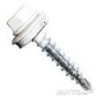 Саморезы кровельные BROZEX коробка 4,8*35 (100шт) RAL 9003 белый *6