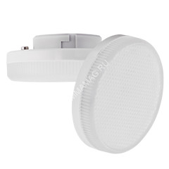 Лампа светодиодная 6W GX53 таблетка 2.8K теплый матовая Ecola 27x75 T5QW60ELC *10/100