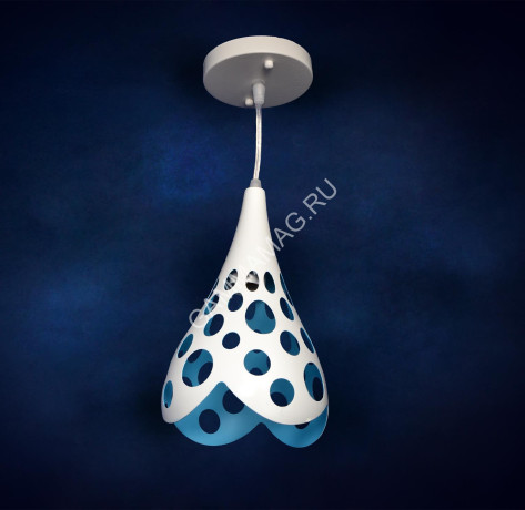 Люстра N2144/1H 1*40W E27 (h=400 d=160) VERNER LIGHTING *1