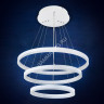 Люстра Y1622/3 1Х(19Вт+25Вт+31Вт) 3000К+6500К 3 реж.( h=500; d=500) VERNER LIGHTING *1