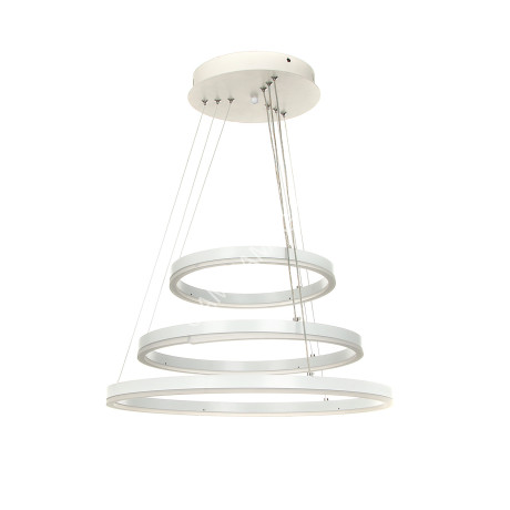 Люстра Y1622/3 1Х(19Вт+25Вт+31Вт) 3000К+6500К 3 реж.( h=500; d=500) VERNER LIGHTING *1