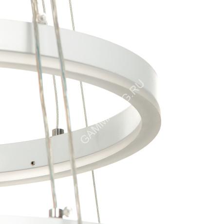 Люстра Y1622/3 1Х(19Вт+25Вт+31Вт) 3000К+6500К 3 реж.( h=500; d=500) VERNER LIGHTING *1