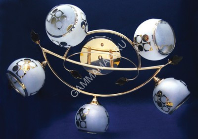Люстра К0634/5 Классика 5*60W E27 (р=240, w=450, l=500) VERNER LIGHTING *1