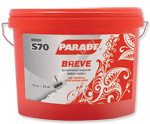 Покрытие акриловое декоративное Breve S70 с эффектом шубы белый 15 кг PARADE *1