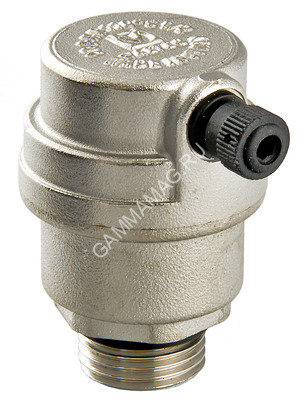 Воздухоотводчик автоматический VALTEC прямой 1/2" VT.502 *1/20