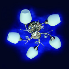 Люстра N0407/5 5*60W E27, 220V S=20м2 VERNER LIGHTING *1