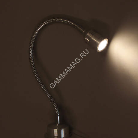 Светильник настенный (спот) B271 SL 3W хром VERNER LIGHTING *1/50