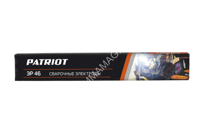 Электроды сварочные рутиловые d=4,0мм, пачка 1кг ЭР 46 PATRIOT *1