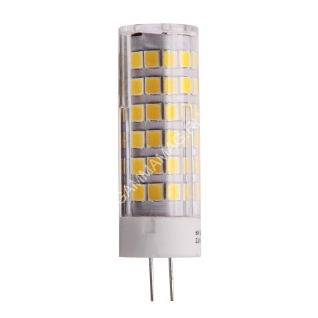 Лампа светодиодная капсульная 6W-220V G4 4К нейтральный Smartbuy *10/100