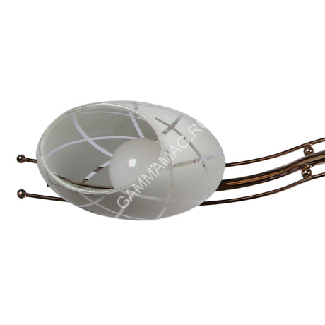 Люстра N0431/3 FG 3*40W E27, 220V VERNER LIGHTING *1