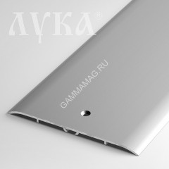 Порог-стык ШИРОКИЙ ПС 05 900мм 01л серебро-люкс (100*5мм) Лука *1/6/24