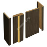 Брус доборный МДФ телескопический Лиственница ГРЕЙ 150*2070мм BROZEX-WOOD *5