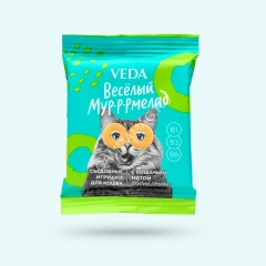 VEDA 0,006кг лакомство Весёлый мурмелад с кошачьей мятой для кошек