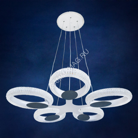 Люстра YH0061/5 90W 3000K-6500K пульт (q-720;h-550) S=20м2 VERNER LIGHTING *1