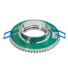Светильник встраиваемый MR16 DL1662 GU5.3 Glass Ecola Стекло Круг стразы хром FB16RGECB *10/50