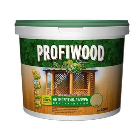 Антисептик-лазурь для дерева полиакриловый сосна 0,9 кг PROFIWOOD *1/6