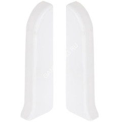 Заглушка левая и правая T.plast 060 Белый (уп.2 шт) *50