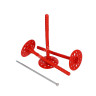 Дюбель для изоляции BROZEX 10,0*160 с металлич.гвоздем IZM (30шт) *1/10
