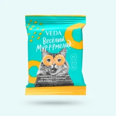 VEDA 0,006кг лакомство Весёлый мурмелад со вкусом курицы для кошек