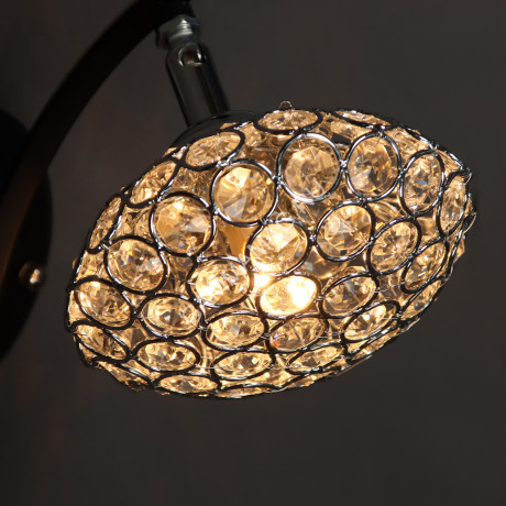 Бра N2281/1W ВК+CH E27 1*40Вт (200*200*130) VERNER LIGHTING *1
