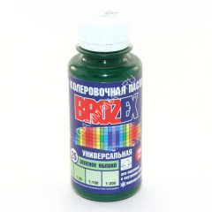 Колер паста зеленое яблоко №25 0,1 л BROZEX *6/108