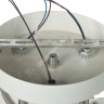 Люстра N2163/3 CH+WT Е27 3*40Вт (h=300; d=440) S=12м2 VERNER LIGHTING *1