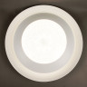 Светильник светодиодный акриловый 760мм 96W 6147/48W*2 white 3 реж. пульт *1 *