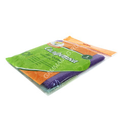 Салфетка для уборки д/кухни микрофибра 30х30см CM30/K/LB "Умничка" *1/60
