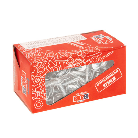 Саморезы прессшайба BROZEX коробка 4,2*19 сверло (180шт) *10