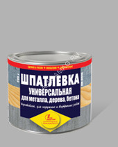 Шпатлевка ХВ-0016 0,7кг для дерева, бетона, металла (Новбытхим) *2/6
