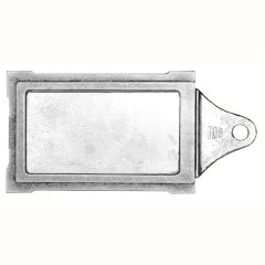 ПЕЧНОЕ Задвижка прямоугольная ЗВ-3 390х190 (240х130) (Балезино) (аналог ЖЗ639) *5