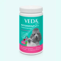 VEDA Фитомины ФОРТЕ для кошек и собак урологические, 200табл.