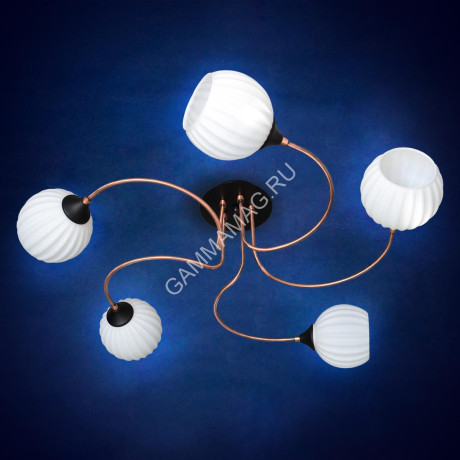 Люстра N3168/5 5*40W E27 (q-780 h-240) VERNER LIGHTING *1