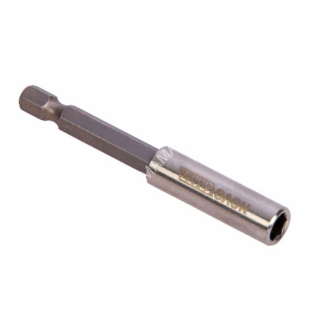 Адаптер для бит 75мм магнитный хвостовик 1/4" (BH075SS14001) NovoCRAFT *1/25