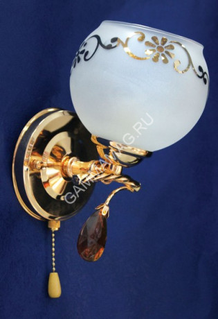Бра K0876/1W Классика 1*60W E27 (h=200, w=150, l=140) VERNER LIGHTING *1