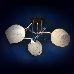 Люстра N2178/3 CH+BK Е27 3*40Вт (h=280; d=470) VERNER LIGHTING *1