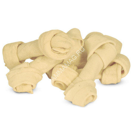 Triol Косточка 0,03-0,035кг жевательная DENTAL BRH- 4 узловая белая 10см (10151001) 1уп (10шт)