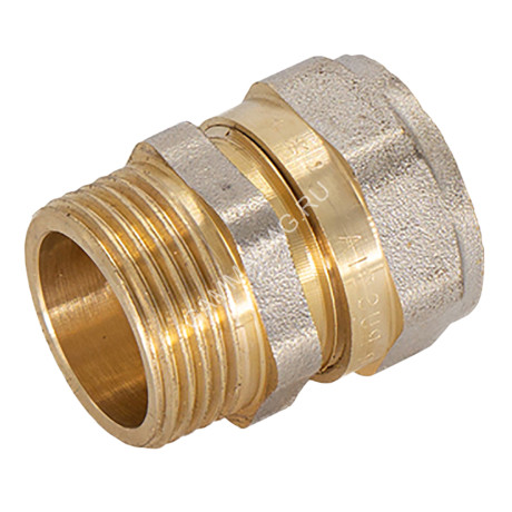 Муфта переходная 16х3/4"(_20) цанга/папа CTM CCM01634 *10/140
