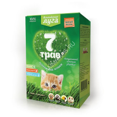 Альпийские луга 0,075кг травка для кошек лоток  (25)