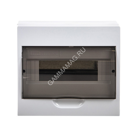 Бокс ЩРН-П-10мод О/П (пластик ) IP41 рейка DIN TDM SQ0901-0009 *1/20
