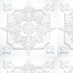 Потолок полистирол СОЛИД (белый) 2056 (1 уп=2м2 ) *19