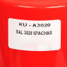 Эмаль-аэрозоль красный 520/270 мл RAL 3020 KUDO *1/12