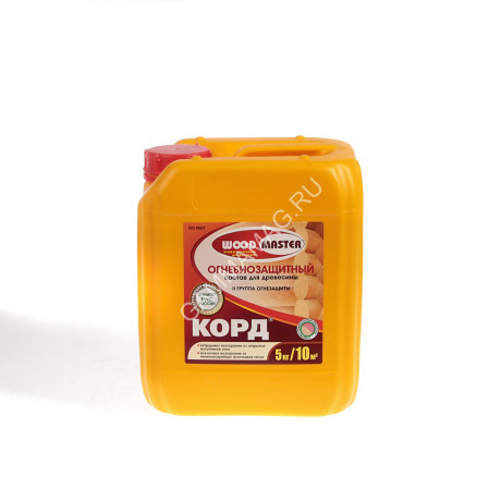 Состав огнебиозащитный 5 кг Корд WOODMASTER 2-я группа *1/128