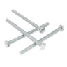 Болт DIN933 BROZEX М10*140 (4шт) *10/100