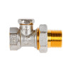 Клапан радиаторный запорный прямой 3/4"(_20) М/П CTM CARSVL34 *1/10