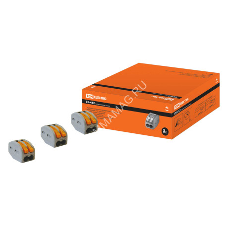 Клемма соединительная СК-412 2,5мм2 TDM SQ0527-0001 *10/100