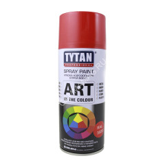 Эмаль-аэрозоль красный 520/400 мл TYTAN Professional (RAL3020)*1/12