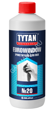 Очиститель TYTAN Professional EUROWINDOW для ПВХ №20 950мл *1/12