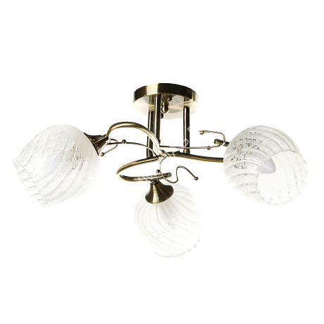 Люстра N2181/3 АВ Е27 3*40Вт (h=260; d=500) VERNER LIGHTING *1